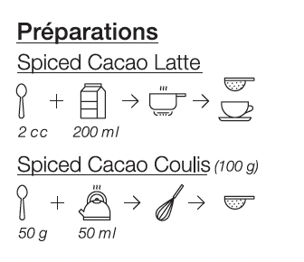 Spiced Raw Cacao Latte