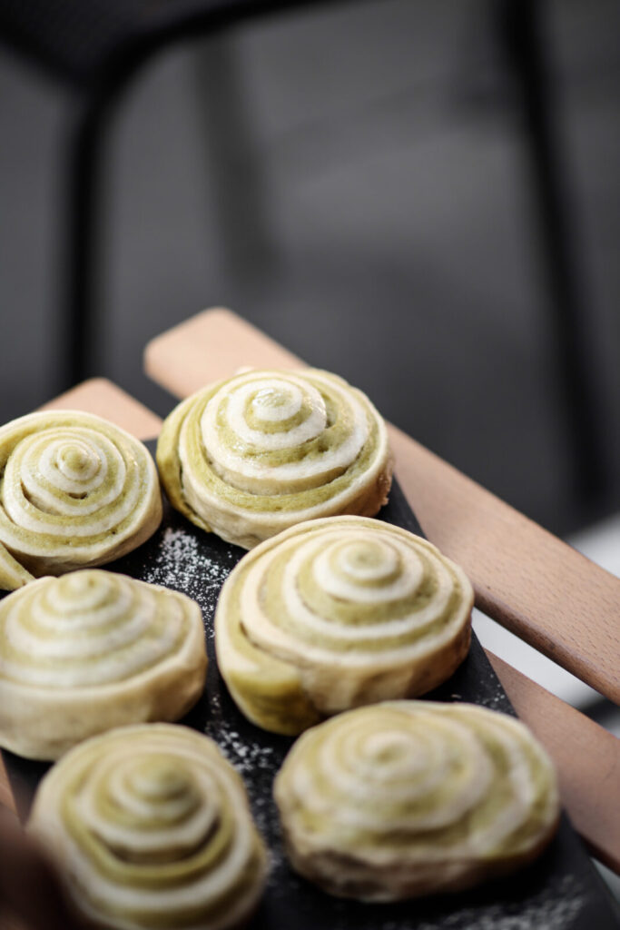 Green Mantou à la Green Paste